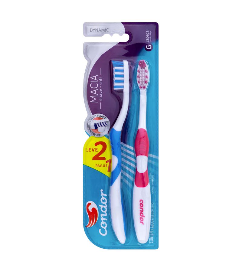 Escova-Dental-Condor-Leve-2-Pague-1-Dynamic-Macia-Especial