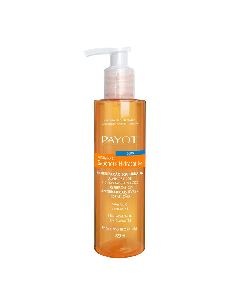 Sabonete-Liquido-Hidratante-Payot-Detox-Vitamina-C-220ml