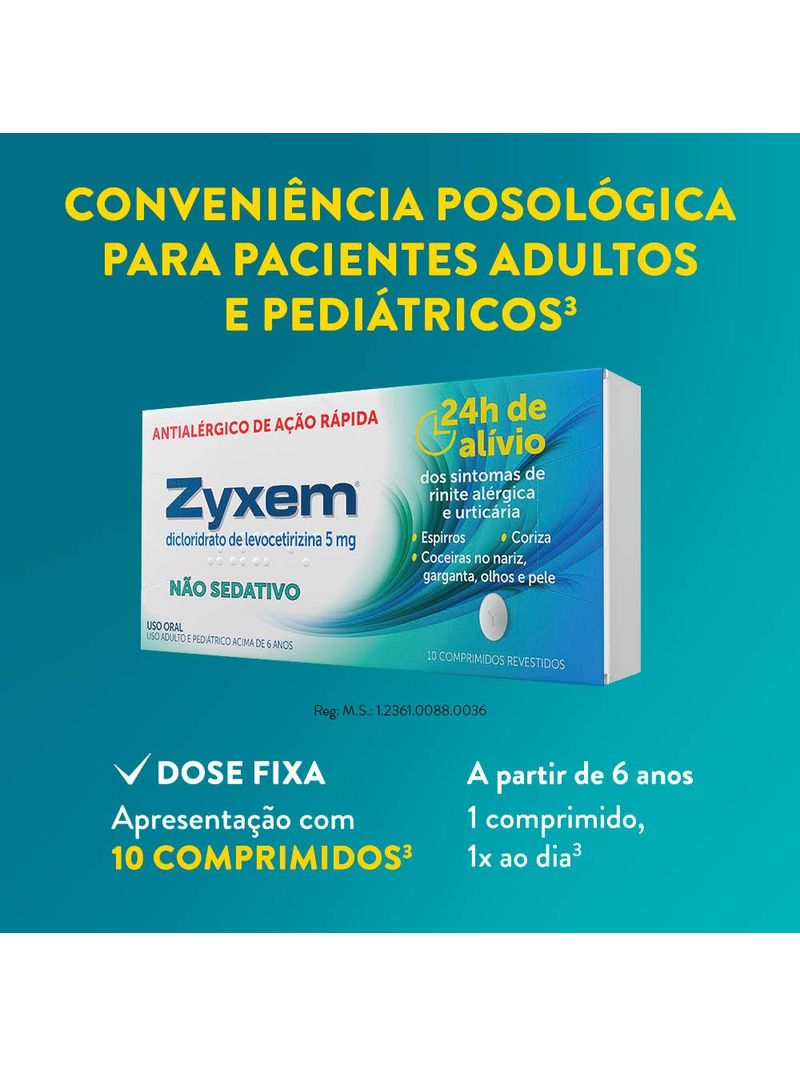 Zyxem-5mg-Com-10-Comprimidos