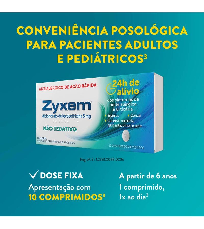 Zyxem-5mg-Com-10-Comprimidos