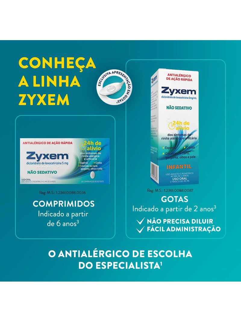 Zyxem-5mg-Com-10-Comprimidos