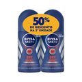 Desodorante Nivea Masculino Roll On Dry Impact 2 Unidades De 50ml  Promocional