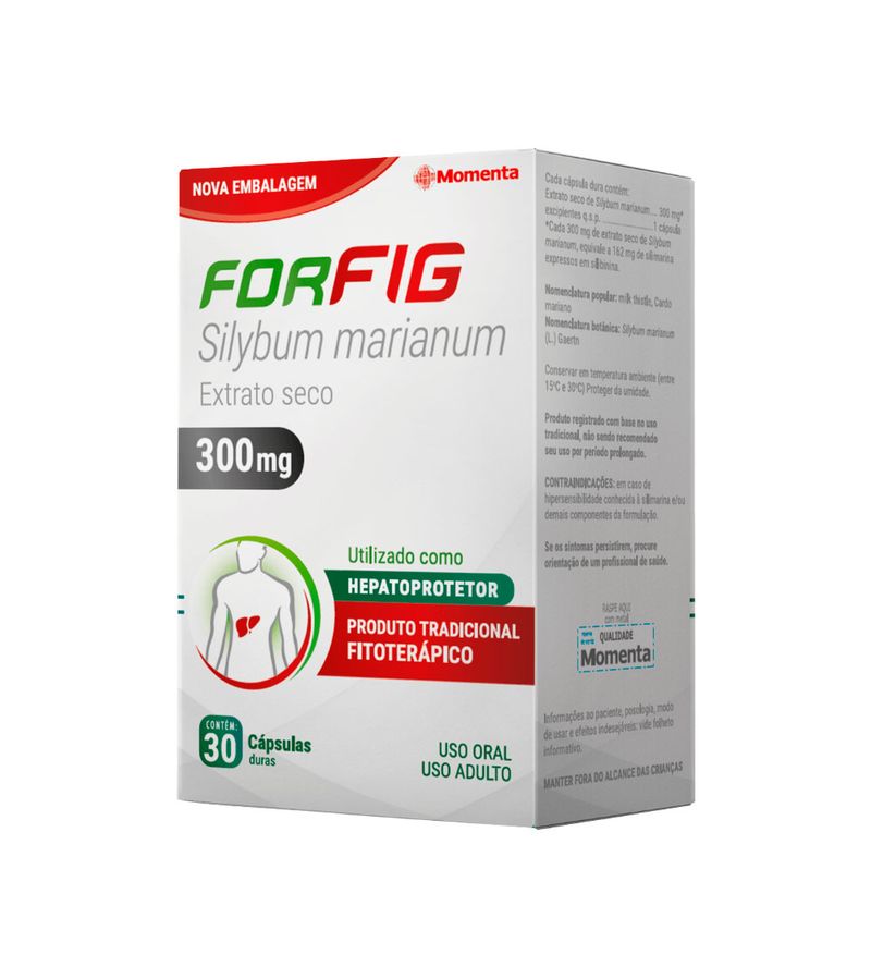 Forfig Com 30 Capsulas Duras 300mg - Preço Popular