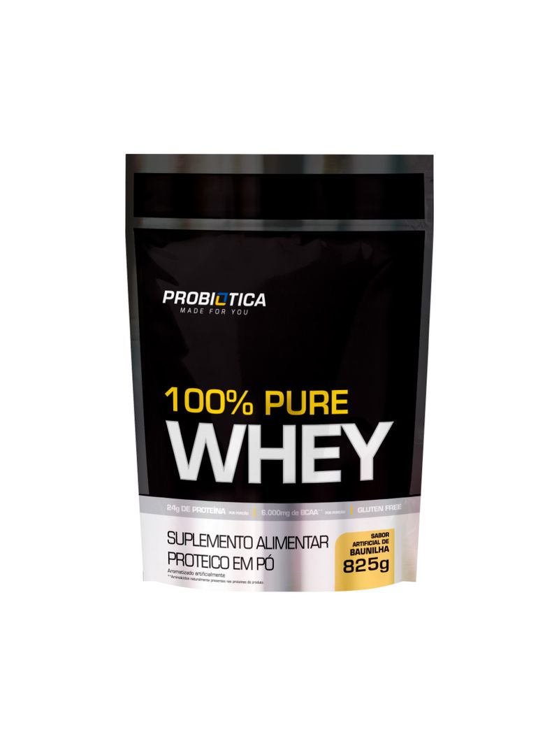 Suplemento-Probiotica-100--Pure-Whey-825gr-Baunilha