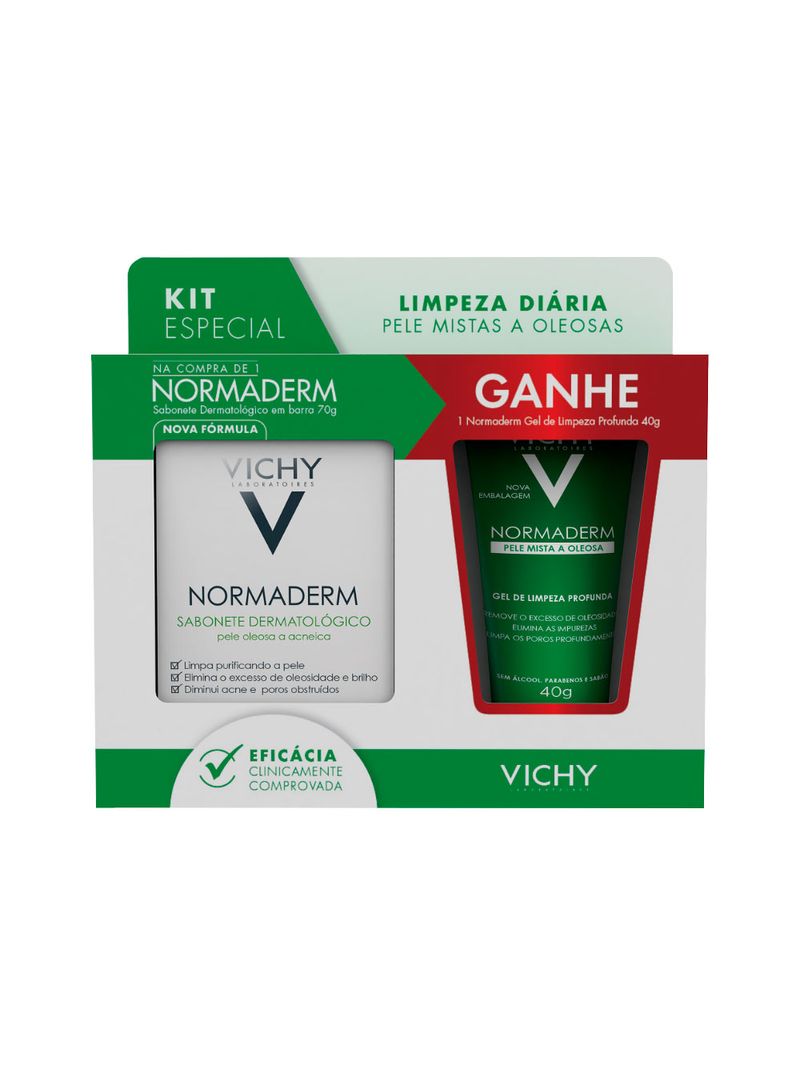 Vichy-Normaderm-Sabonete-Dermatologico-70gr-Gratis-40g-Gel-De-Limpeza--Especial