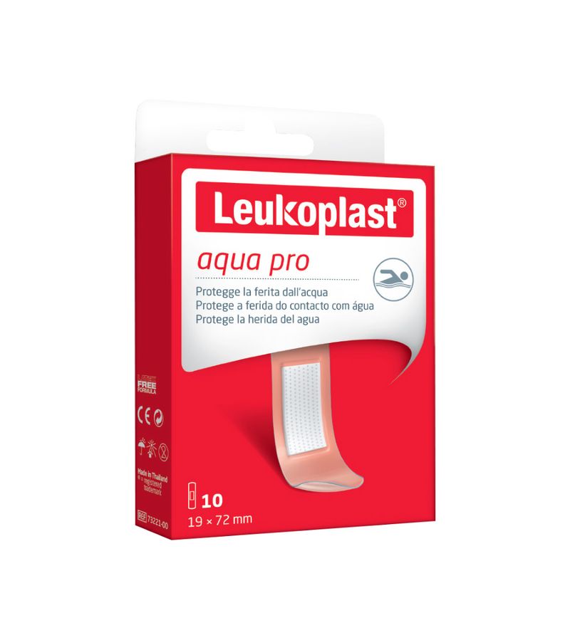 Curativo-Leukoplast-Com-10-Adesivos-19x72mm-Aqua-Pro