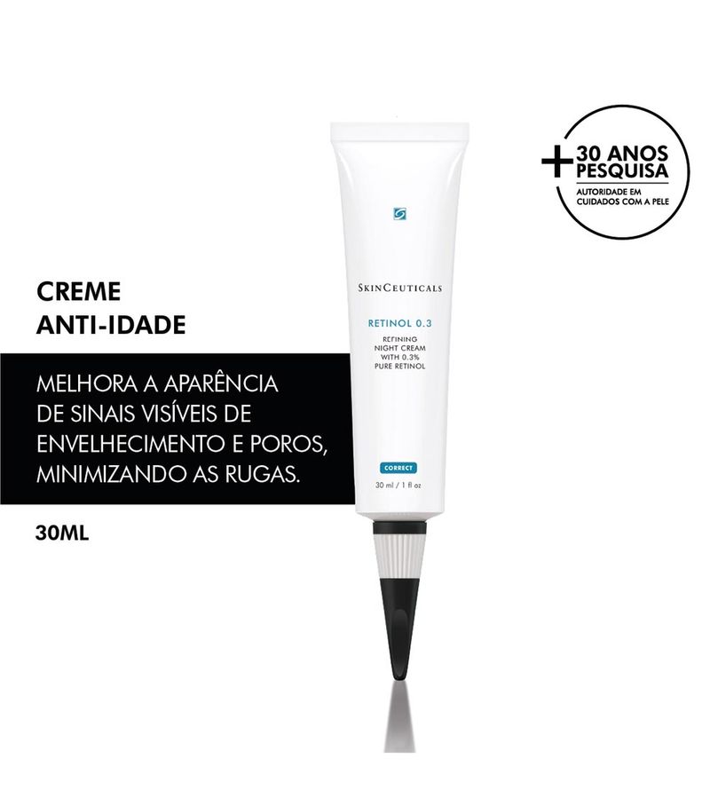 Skinceuticals-Retinol-0.3-Creme-Noturno-30ml