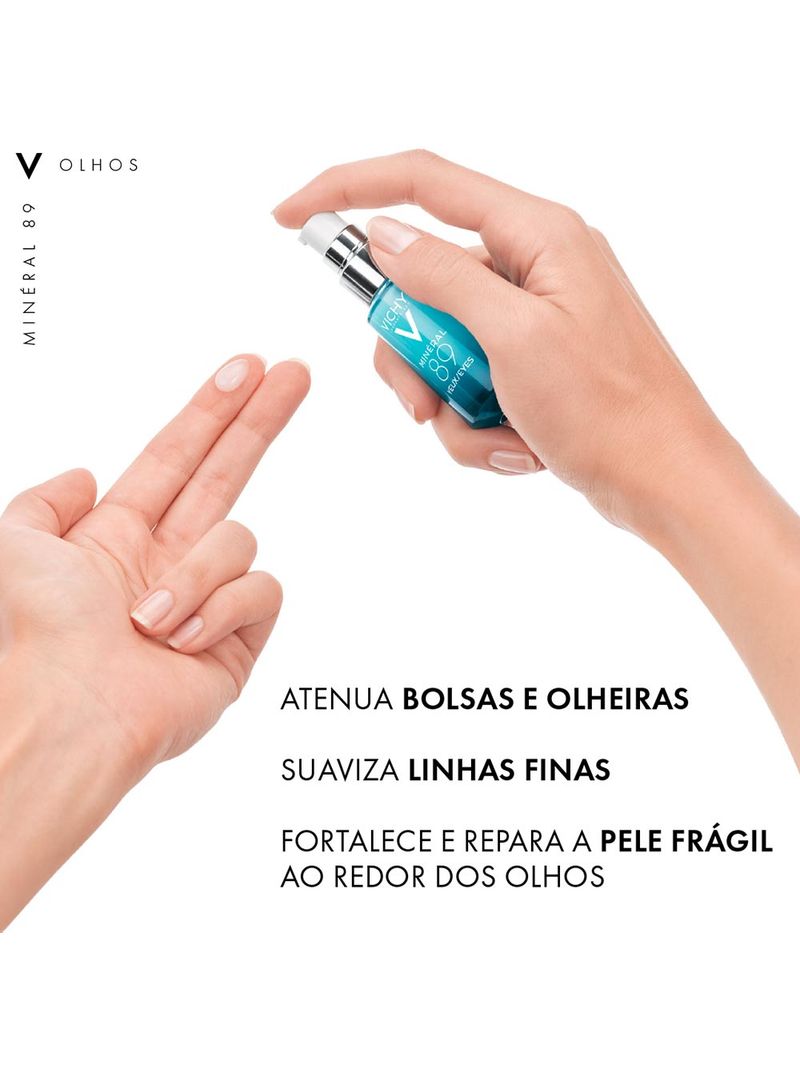 Vichy Minéral 89 Olhos Sérum Hidratante Anti-idade 15ml