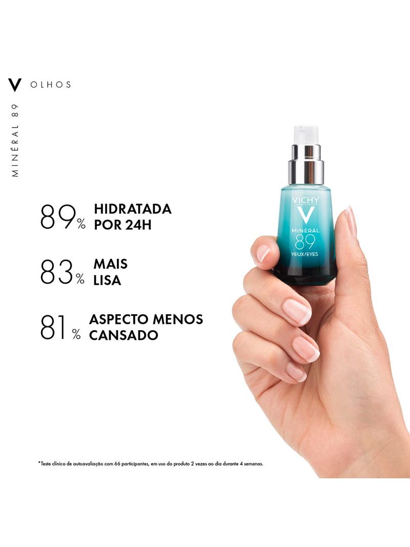 Vichy Minéral 89 Olhos Sérum Hidratante Anti-idade 15ml