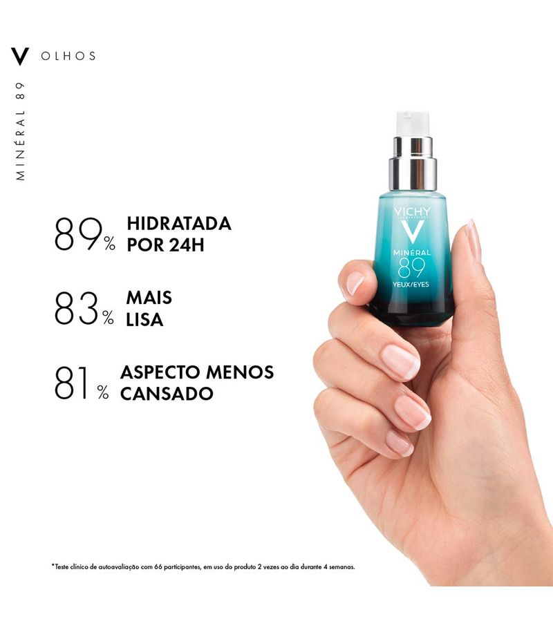 Vichy Minéral 89 Olhos Sérum Hidratante Anti-idade 15ml