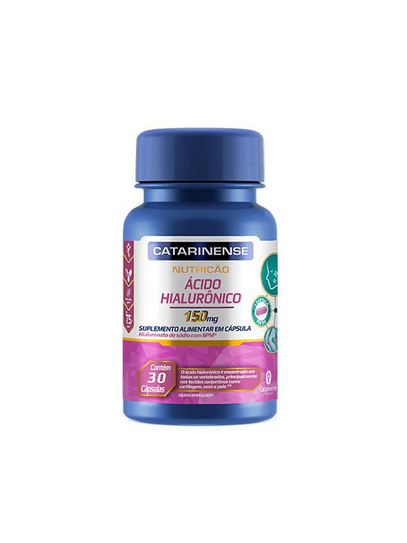 Acido-Hialuronico-Catarinense-Com-30-Capsulas-150mg