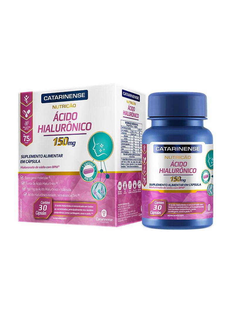 Acido-Hialuronico-Catarinense-Com-30-Capsulas-150mg