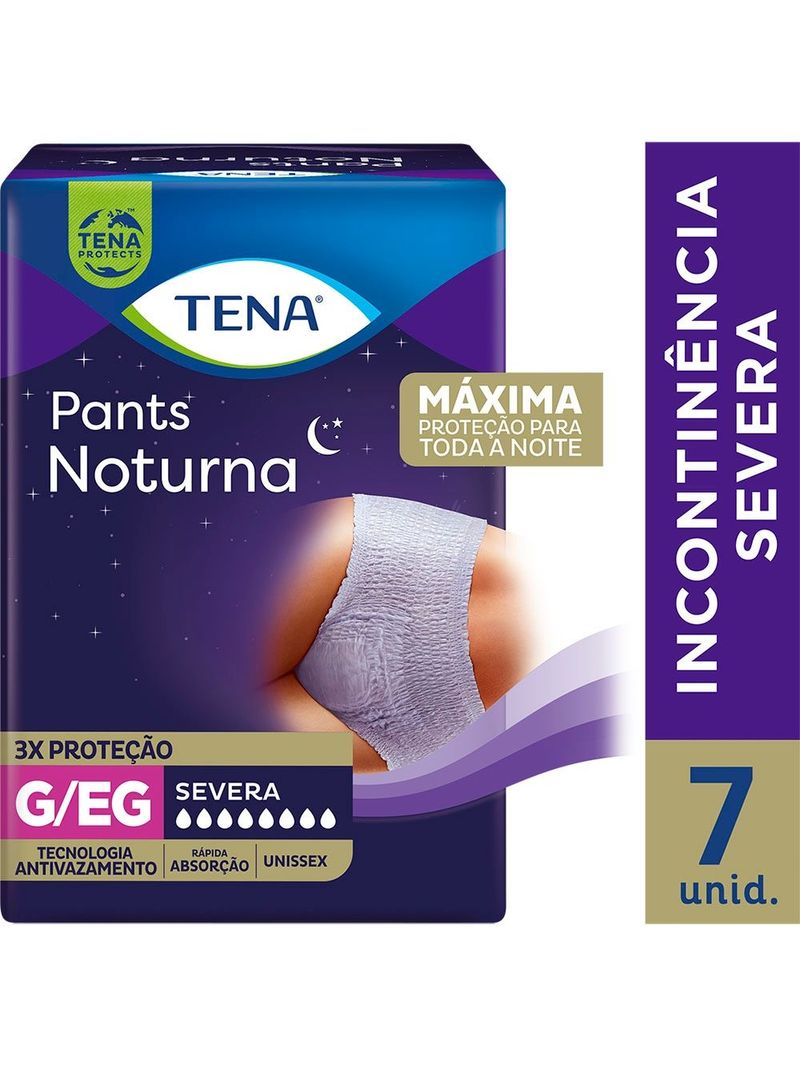 Roupa-Intima-Tena-Pants-Noturna-G-eg-Com-7-Unidades