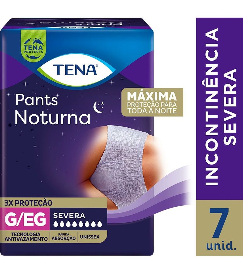 Roupa-Intima-Tena-Pants-Noturna-G-eg-Com-7-Unidades