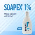 Sabonete Soapex Triclosano 1% Liquido 120ml