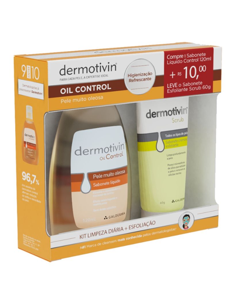Sabonete-Dermotivin-Liquido-120ml-Control-60gr-Sabonete-Esfoliante-Scrub--Promocional