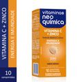 Vitamina C+zinco Neo Quimica Com 10 Comprimidos Efervescentes Laranja