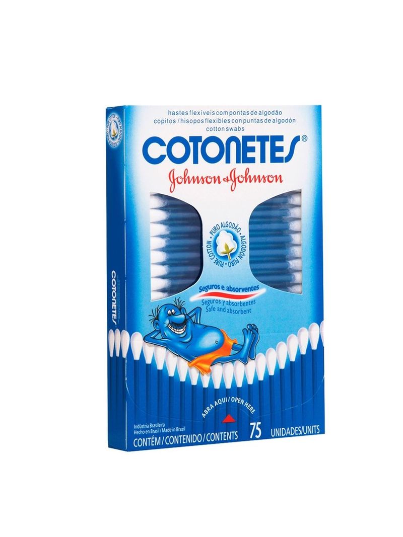 Cotonetes-Johnsons-Com-75-Unidades