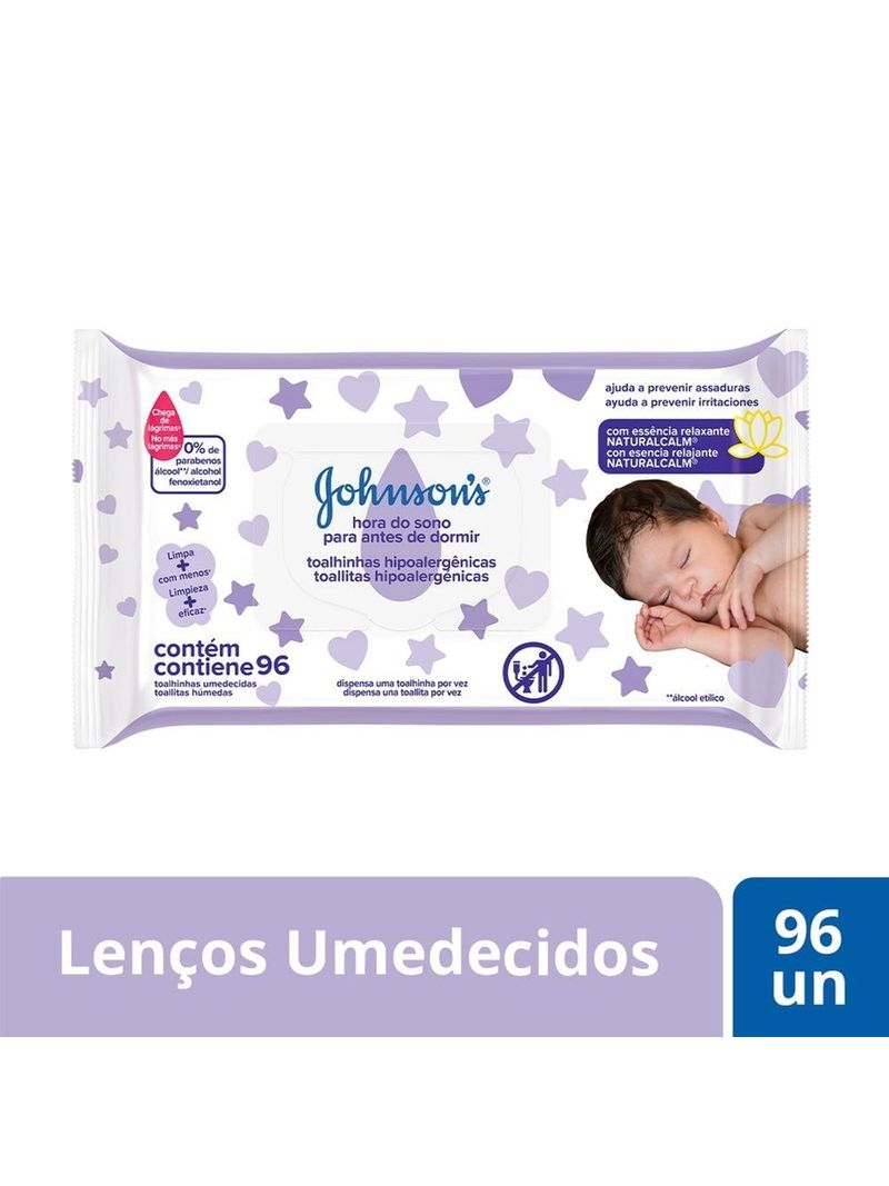 Toalhinhas-Umedecidas-Johnsons-Baby-Hora-Do-Sono-Com-96-Unidades