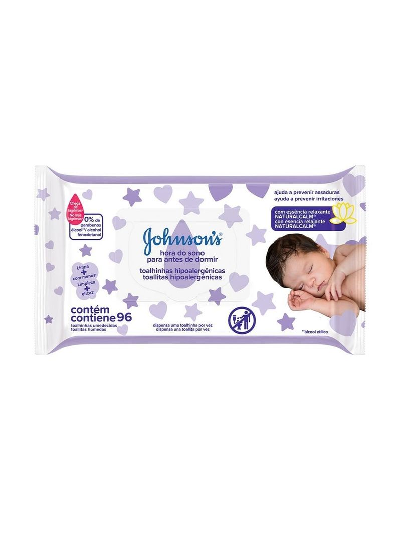 Toalhinhas-Umedecidas-Johnsons-Baby-Hora-Do-Sono-Com-96-Unidades