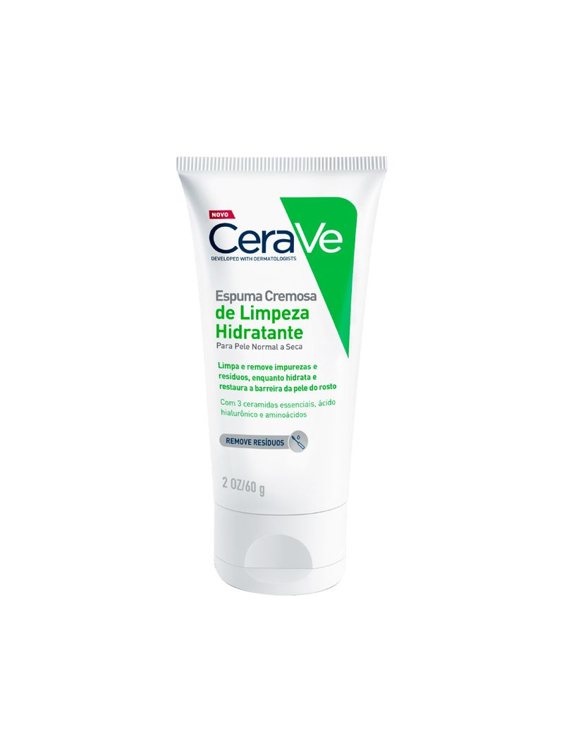 Cerave-Espuma-Para-Limpeza-Hidratante-60gr-Pele-Normal-A-Seca