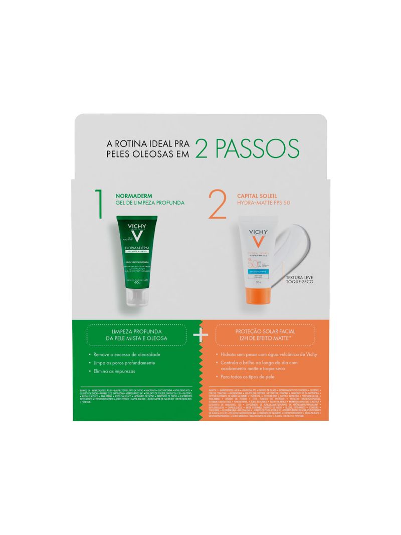 Vichy-Capital-Soleil-Hydra-Matte-30gr-Fps50-40gr-Normaderm-Especial