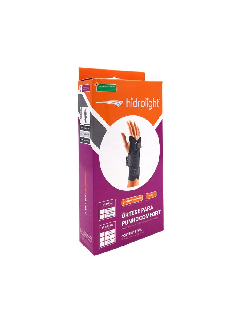 Ortese-De-Punho-Hidrolight-Comfort-Com-1-Tamanho-G-gg-Esquerdo-Preto