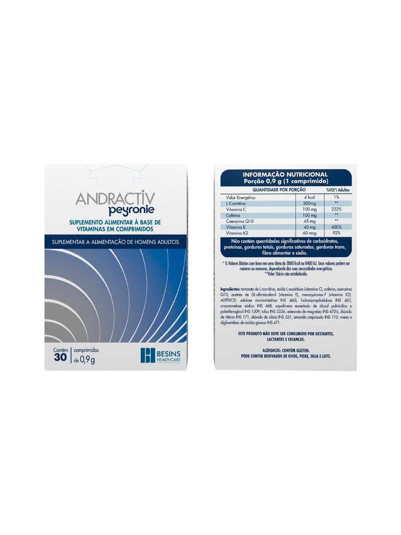 Andractiv-Peyronie-Com-30-Comprimidos