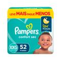 Fralda Pampers Confort Sec Xxg Super Com 52 Unidades Fortebag