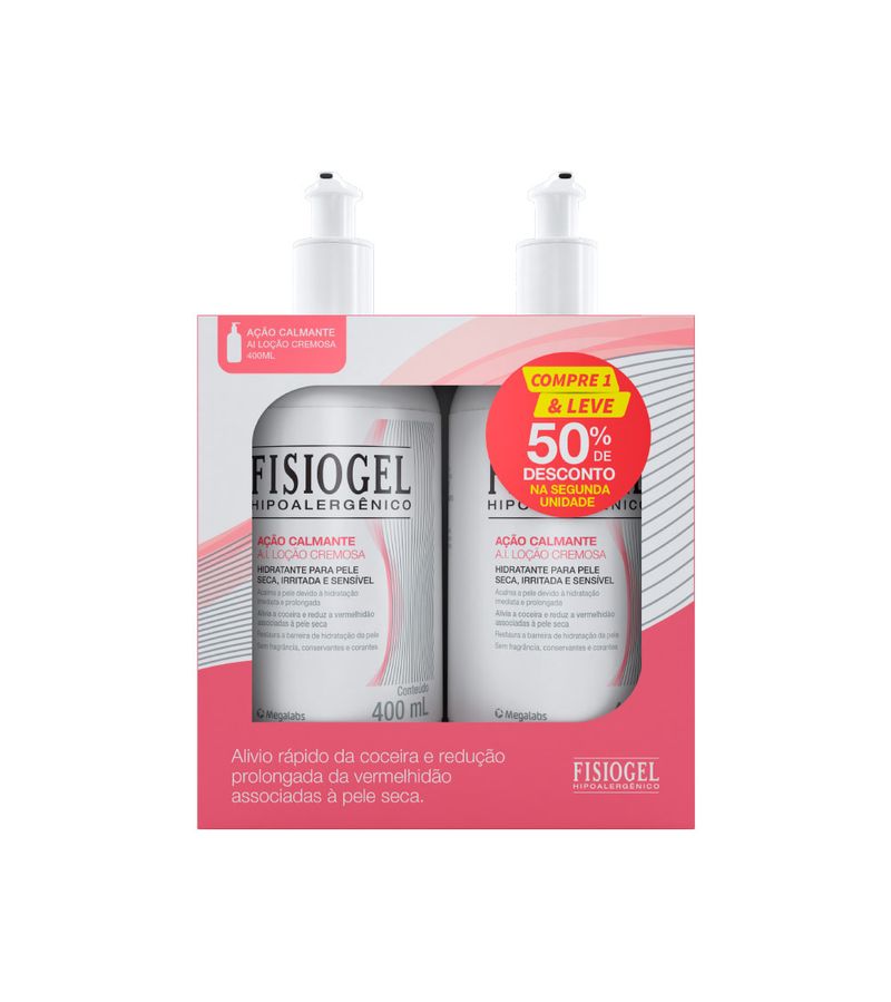 Kit-Hidratante-Fisiogel-Ai-400ml-Locao-Cremosa-Com-2-Unidades