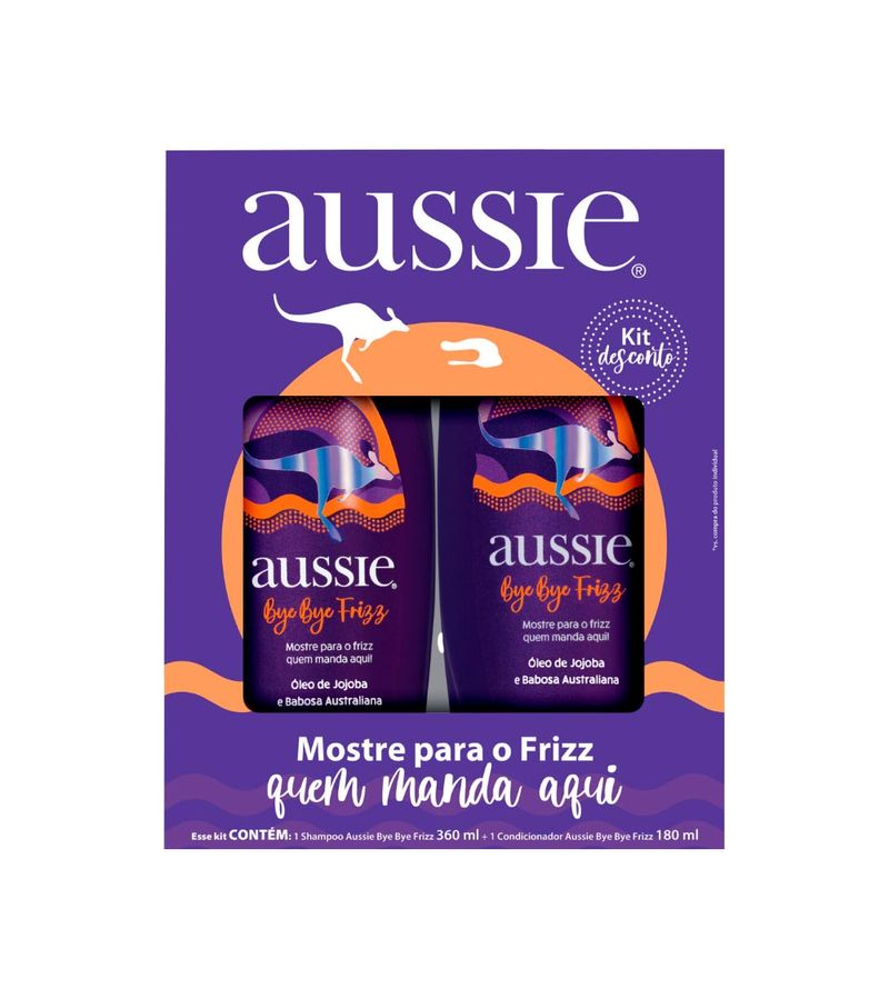 Shampoo-condicionador-Aussie-360-180ml-Bye-Bye-Frizz-Especial