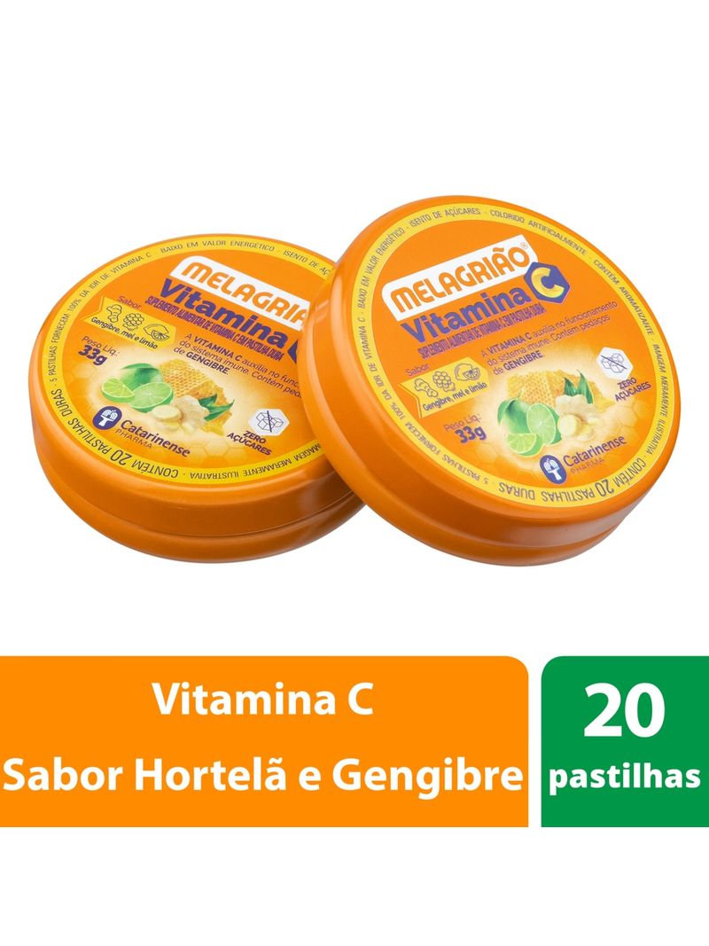Melagriao-Pastilha-De-Vitamina-C-Limao-Mel-E-Gengibre---Lata-Com-20--Pastilhas