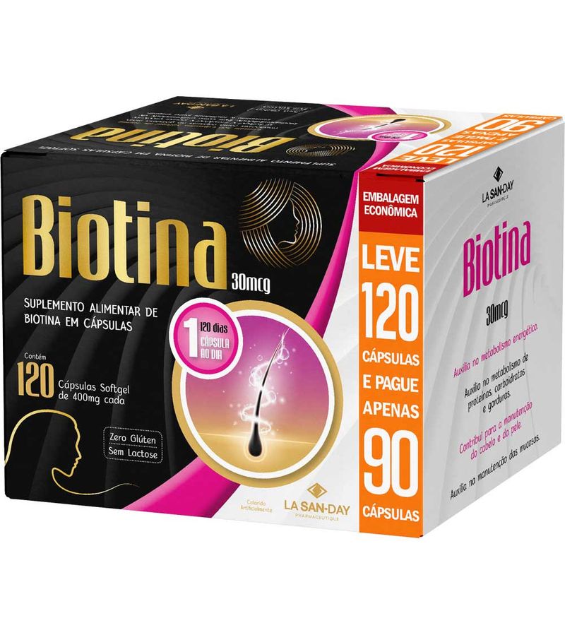 Biotina-Lasanday-Leve-120-Pague-90-Especial