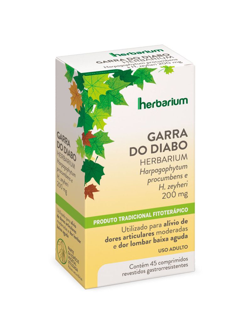 Garra-Do-Diabo-Herbarium-200mg-Com-45-Capsulas