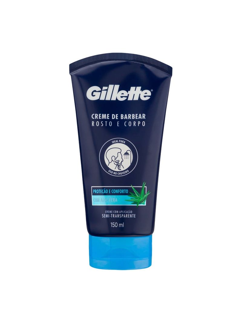 Creme-Gillette-Barbear-150ml-Aloe-Vera
