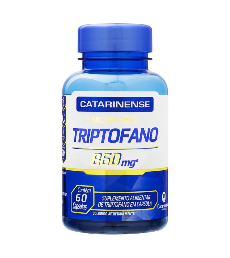 Triptofano-860mg-Catarinense-Com-60-Capsulas