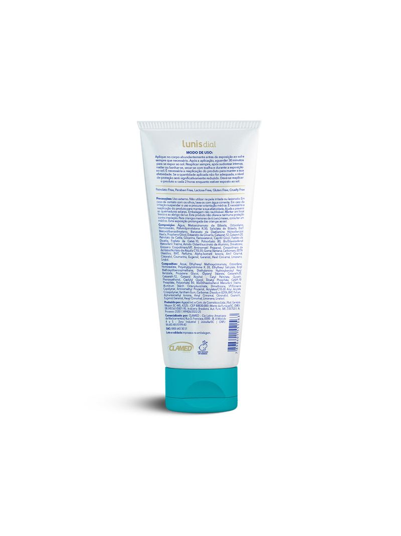 Protetor-Solar-Lunis-Dial-200ml-Fps50