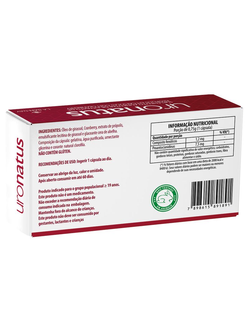 Uronatus-750mg-Com-30-Capsulas