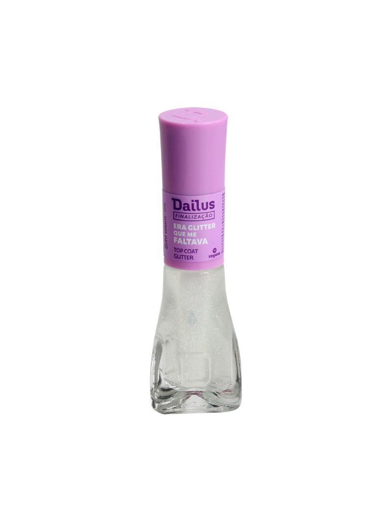 Esmalte-Dailus-Finalizacao-8ml-Era-Glitter-Que-Me-Faltava
