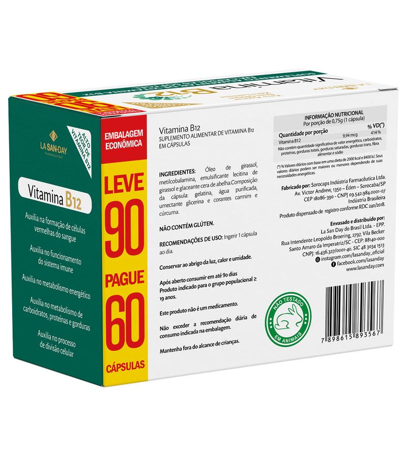 Vitamina-B12-Lasanday-Leve-90-Pague-60-Capsulas-Especial