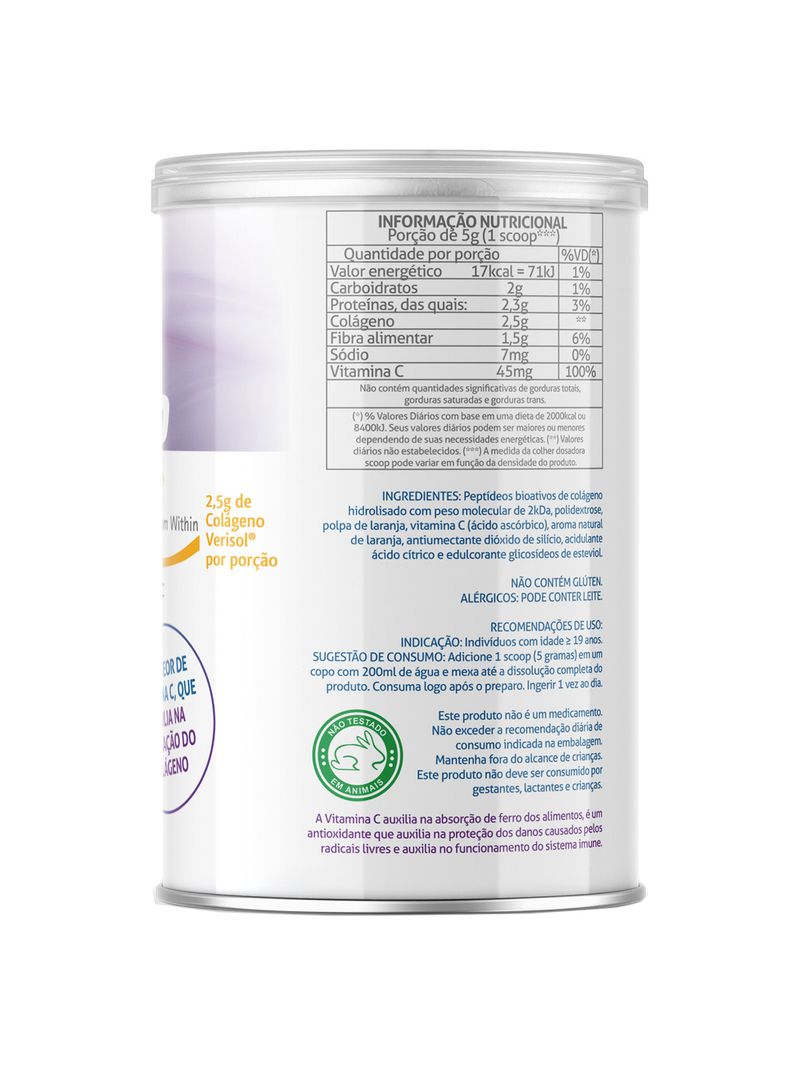 Colageno-Verisol-Lasanday-150gr-Laranja