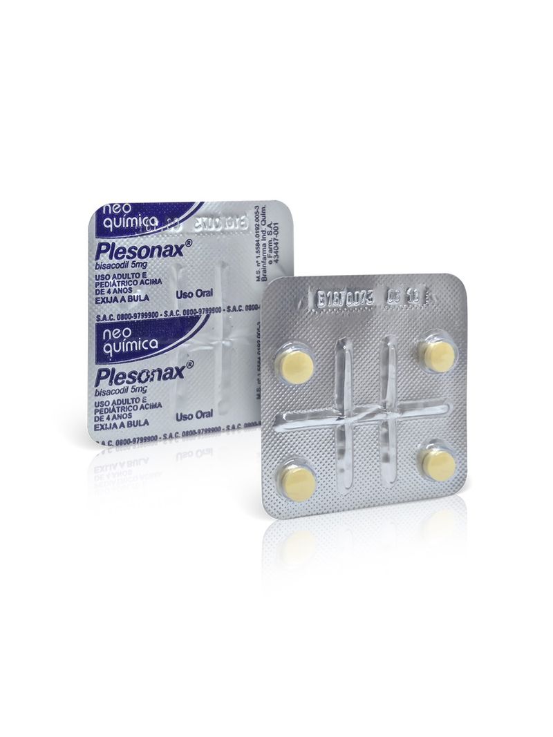 Plesonax-5mg-Com-4-Drageas