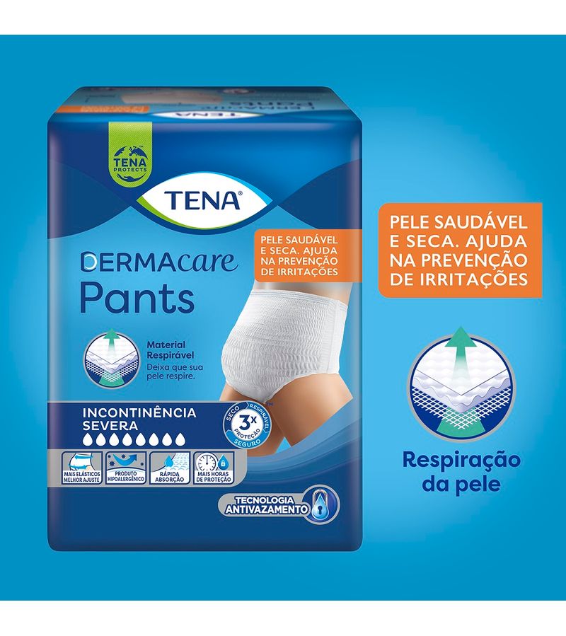 Roupa-Intima-Tena-Dermacare-Pants-Com-8-P-m-Severa