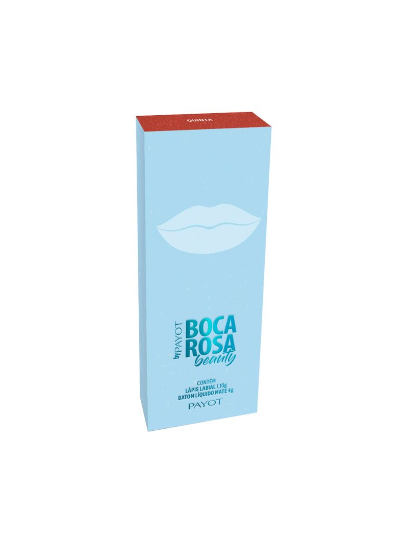 Batom-Payot-Liquido-Mate-E-Lapis-Para-Labios-Boca-Rosa-Quinta