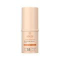 Protetor Solar Facial Adcos Stick Tonalizante Fps 55 Peach 17g