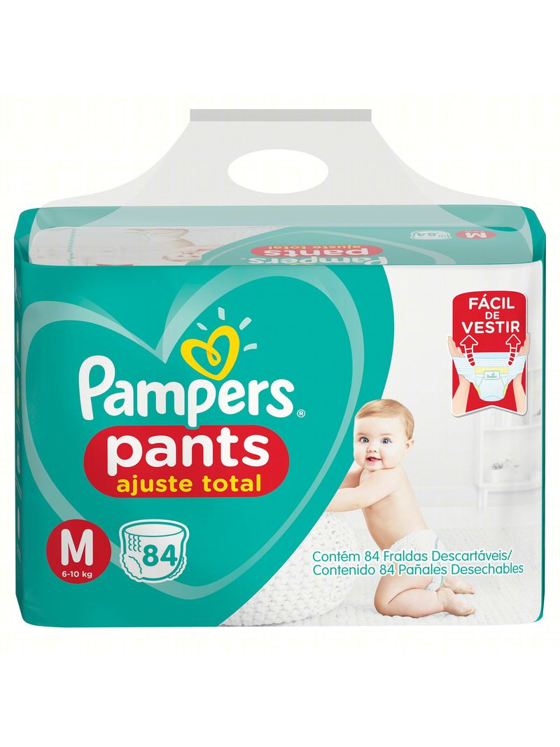 Fralda-Pampers-Pants-Com-84-Tamanho-M