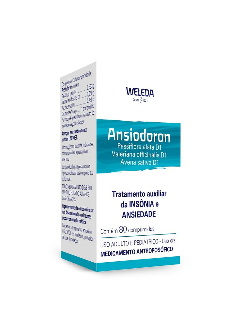 Ansiodoron-Weleda-Com-80-Comprimidos