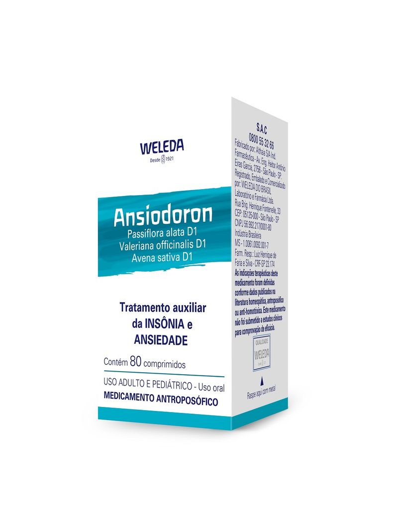 Ansiodoron-Weleda-Com-80-Comprimidos