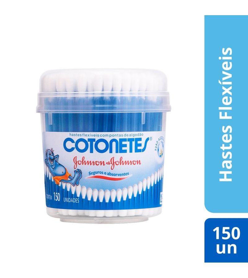 Cotonetes-Johnsons-Pote-Com-150-Unidades