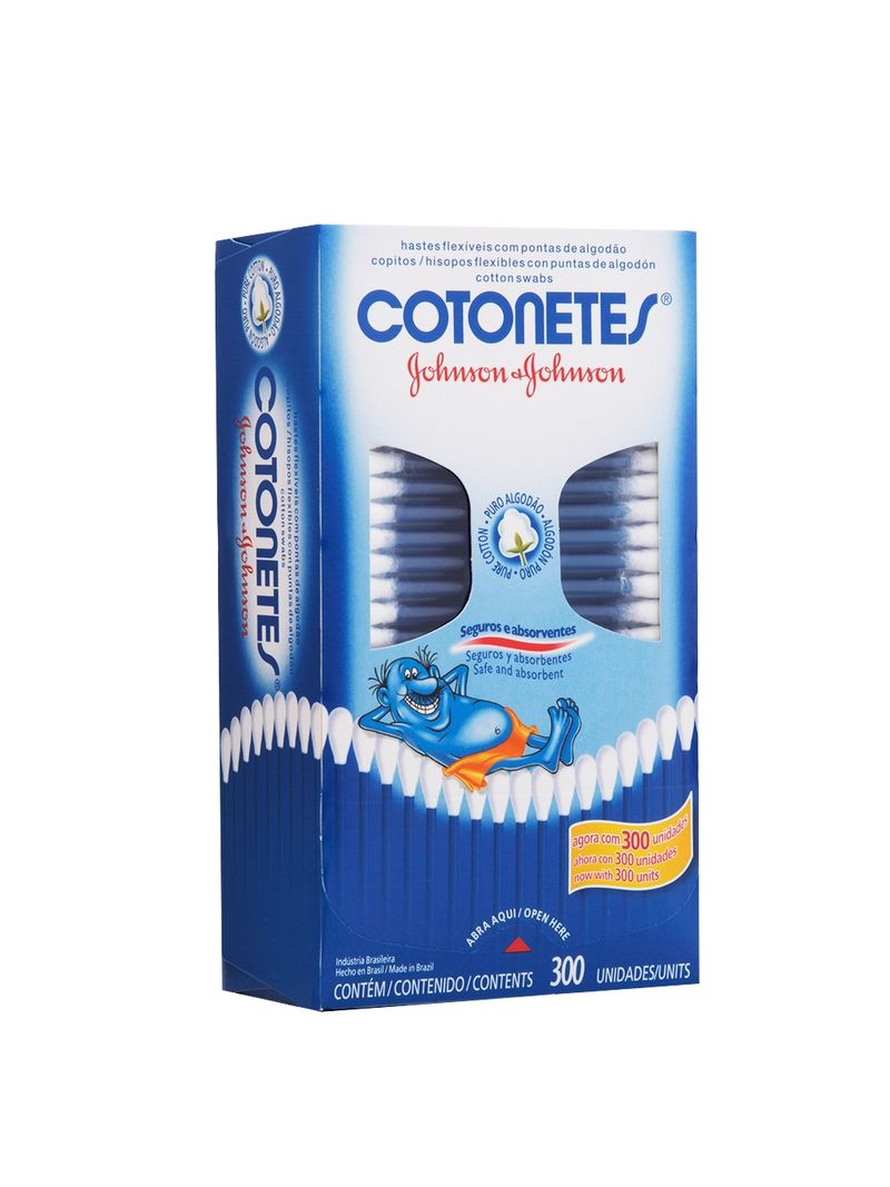 Cotonetes-Johnsons-Com-300-Unidades